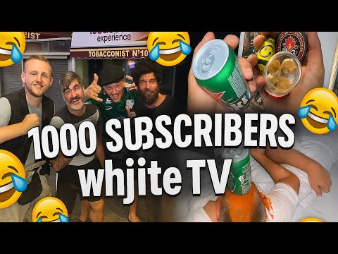 1000 SUBSCRIPTION SPECIAL with WHJITETV 🥳 / BENIDORM EDITION 🥃🤩