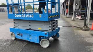 Купить ножничный подъемник Genie GS-2646 - Изображение 4 | Machineryline GE Ножничный подъемник Genie GS-2646 | Изображение 4 - Machineryline