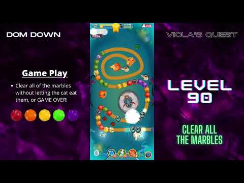 Viola's Quest 🟣🟠🔴 / Level 90 / Dom Down