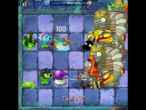 PvZ 2 - Pea Pod Team Vs Pea Vine Team Vs Gargantuar zombie Team #shorts