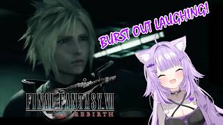 [FF7 Rebirth] (Spoiler Warning) Okayu burst out laughing at Cloud's mannerism (EN & JP SUB)