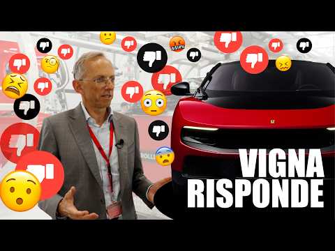 Cosa ha spiazzato Vigna delle critiche alla FERRARI LUCE