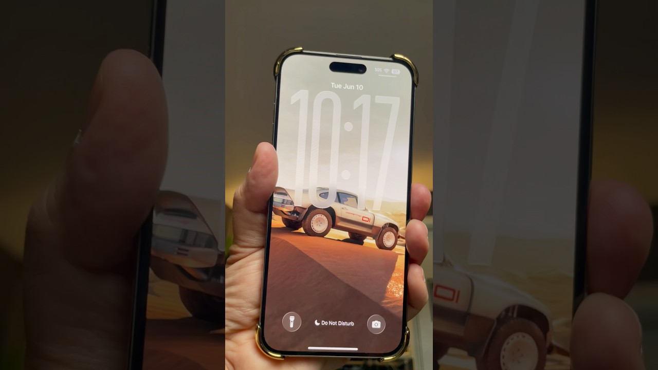 How to set up spatial wallpapers in #ios26 #iphone