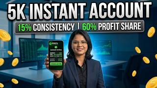Moneta 5K Instant Account Complete Buying and rules review (15% Consis