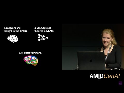 Language versus thought in human brains and machines? | Evelina Federenko