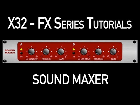 Behringer FX Series Tutorial  - Sound Maxer