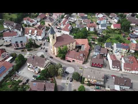 Langensteinbach von oben #DJI Mavic Pro  #Langensteinbach