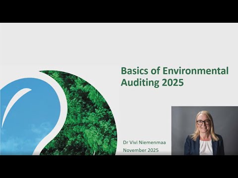 Basics of Environmental Auditing