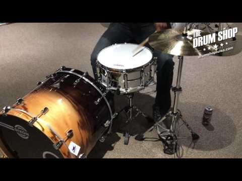 Dixon Artisan Polished Beaded Stainless 14in X 6.5in Snare Drum - Gear Demo - The Drum Shop