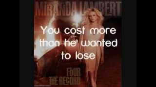 Miranda Lambert - Dear Diamond [Lyrics On Screen]