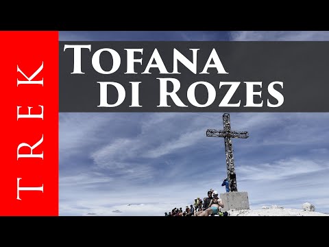 Tofana di Rozes - Normal route