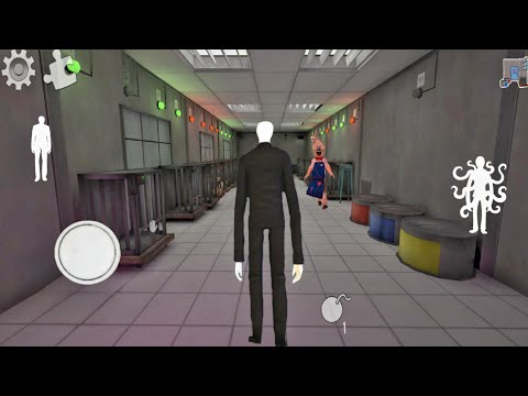 Playing as Slenderman in ice Scream 4 | Outwitt Mod Menu
