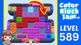 Solution du Niveau 589 de Color Block Jam