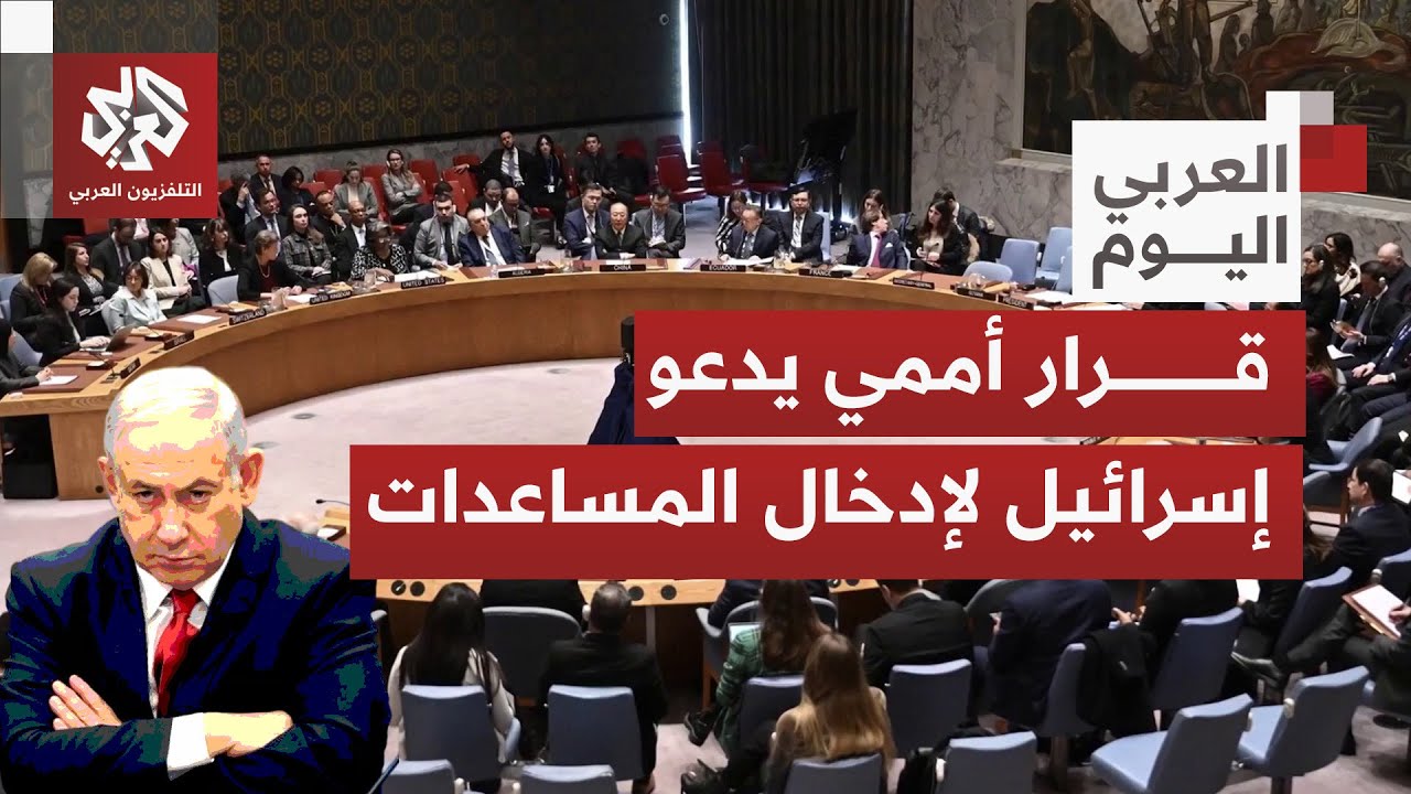 قرار أممي يدعو إسرائيل لتسهيل إدخال المساعدات إلى قطاع غزة.. هل أن هذا القرار 