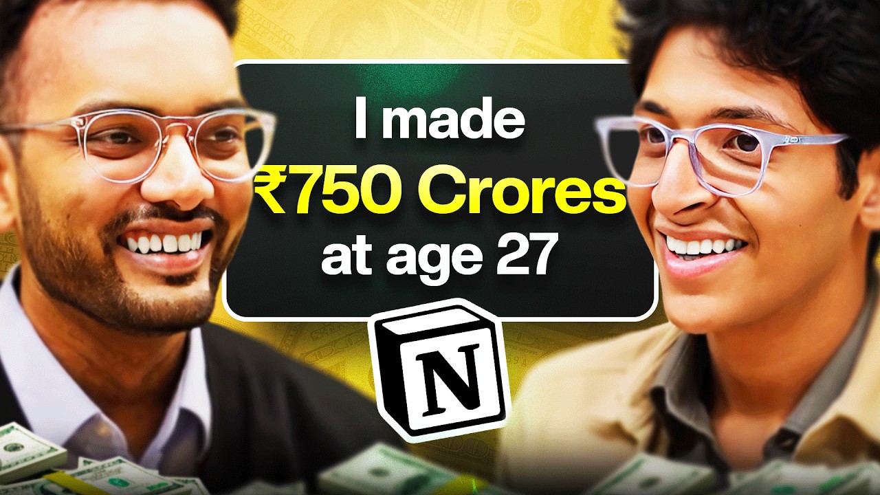 Notion: 0 to 85,000 CRORE Business in 10 YEARS!🔥