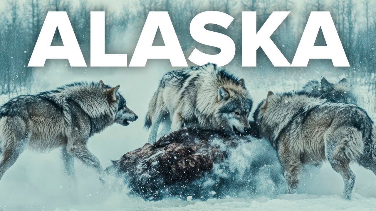 WILD ALASKA | Survival in the Land of Ice and Apex Predators - Animal Documentary