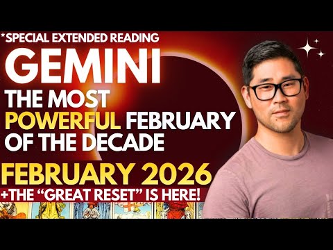 Gemini February 2026 - EXPECT THE UNEXPECTED! FATED CHANGE COMING FOR EPIC FUTURE 🌠 Tarot Horoscope