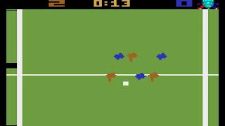 Atari 2600 Game: Championship Soccer [AKA Pele's Soccer] (1980 Atari)