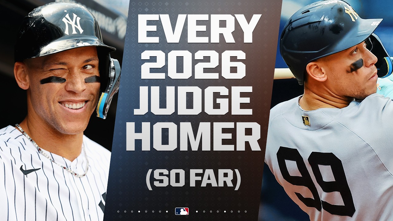 ALL of Aaron Judge's MLB-leading 8 home runs with the Yankees! 💪  | MLB Highlights