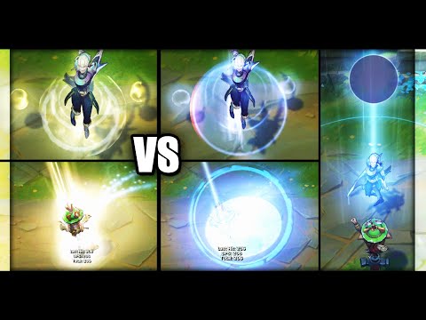 Diana Rework VFX Update NEW vs OLD All Skins Comparison (League of Legends)