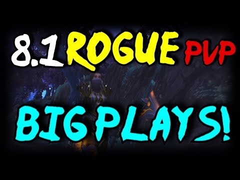 8.1 Rogue PvP - BIG PLAYS! - Double Dps 2v2