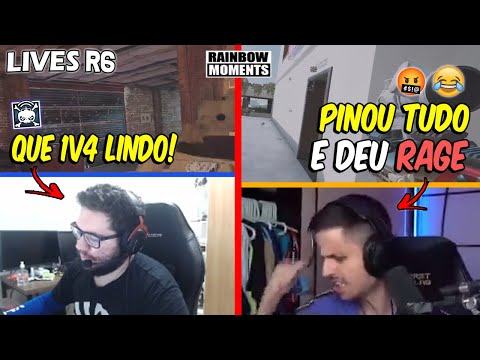 PALUH GANHANDO 1x4 LINDO NA FPL, PINADA E RAGE MONSTRUOSO DO RAZAH - MELHORES MOMENTOS LIVES R6