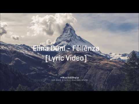 Elina Duni - Fëllënza (Lyric Video)