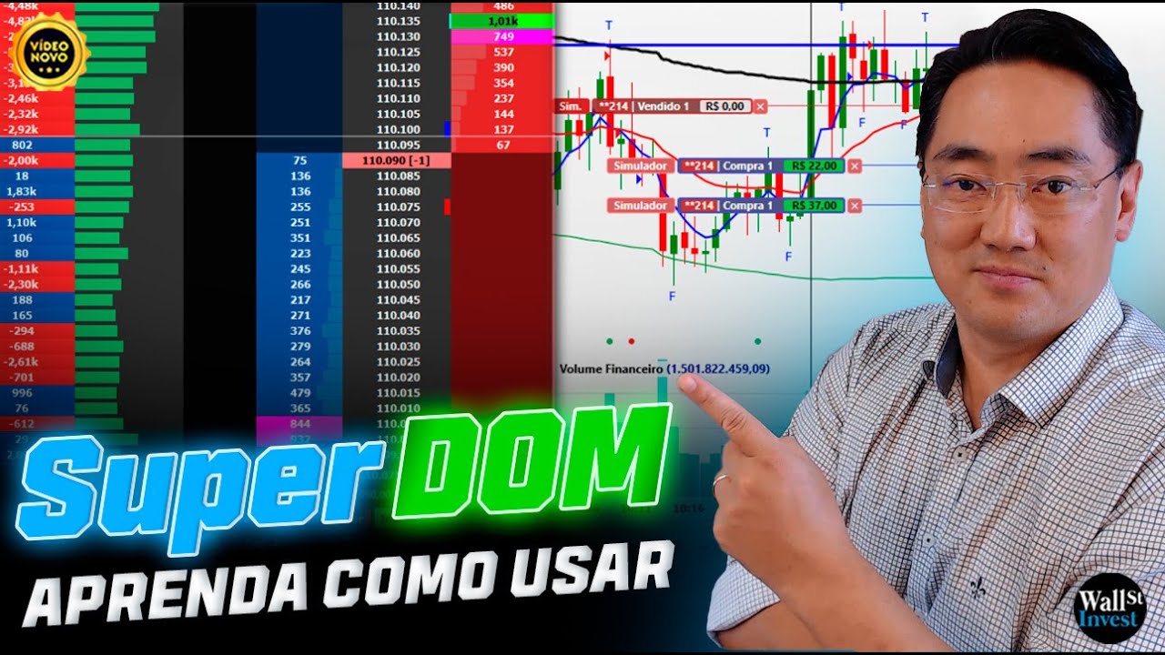 SUPER DOM - Como esta ferramenta de FLUXO pode ajudar no DAY TRADE