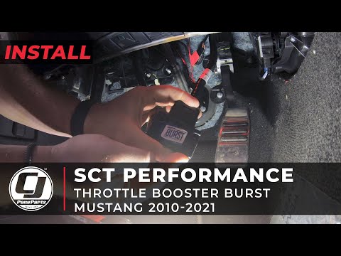 2010-2023 Mustang Install | SCT Performance Throttle Booster Burst