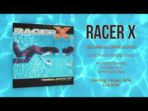RACER X - Technical Difficulties - 90% Tempo (118 BPM) Backing Track