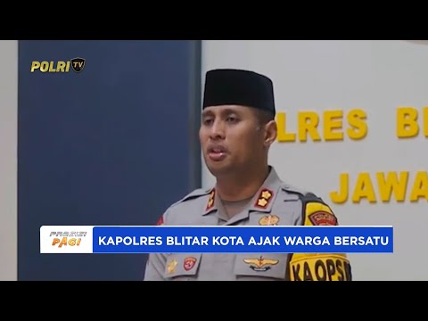 KAPOLRES BLITAR KOTA AJAK WARGA BERSATU SEBAGAI KEKUATAN BANGSA