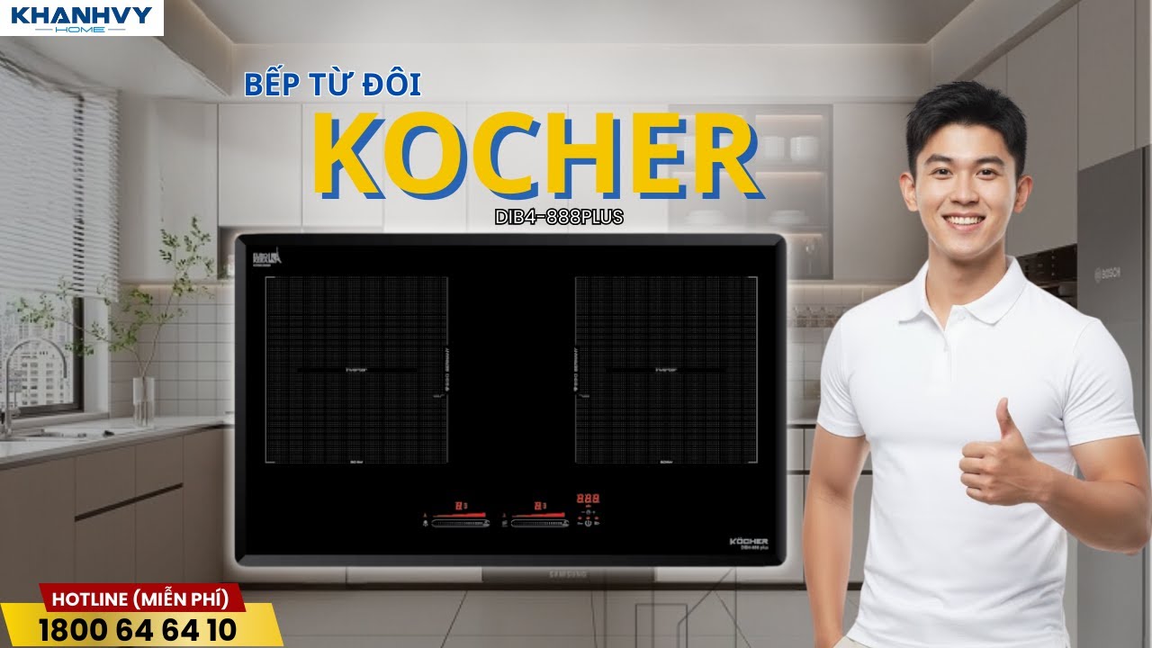 Bếp từ Kocher DIB4-888 Plus