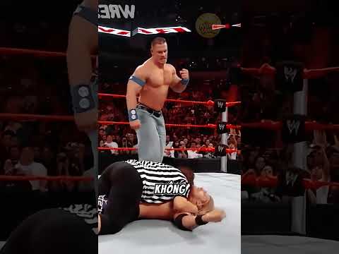 John Cena knock out Edge trước mặt Vickie Guerrero 🫡