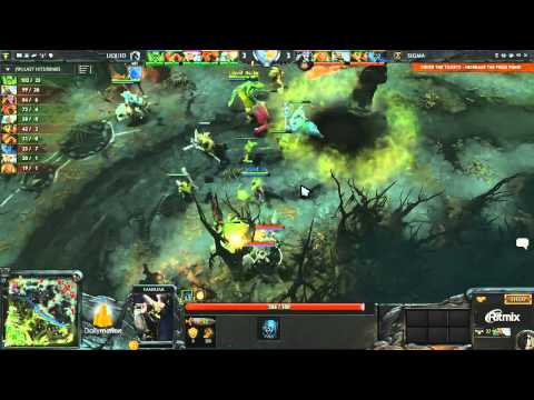 Team Liquid vs Sigma Game 2   DOTA 2 Champions League   TobiWan & Capitalist