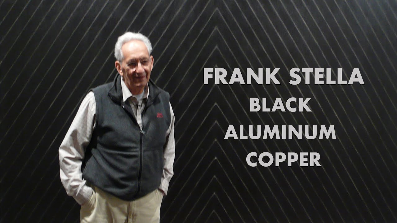 Frank Stella Black Aluminum Copper - Trailer