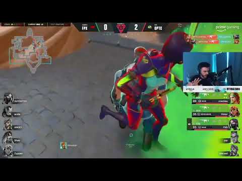 Tarik reaction to FPX vs OPTIC GAMING - VCT Masters Copenhagen 2022 Lower Final Map 3 BIND Highlight