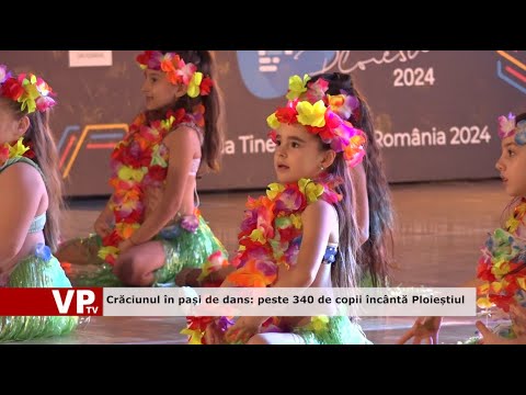 Crăciunul în pași de dans: peste 340 de copii încântă Ploieștiul