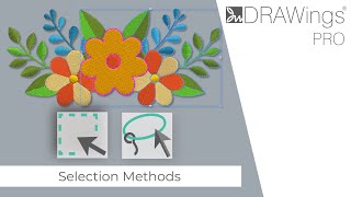 How to Select Single and Multiple Objects in Your Embroidery Software