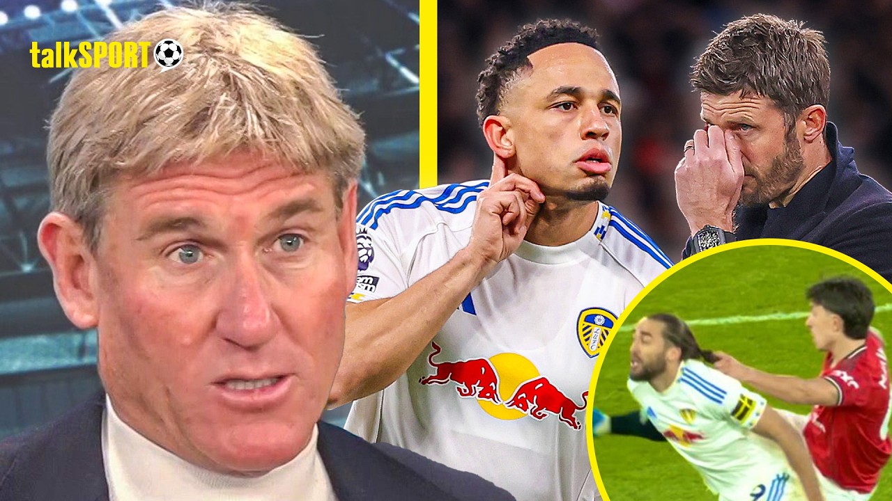 Simon Jordan REACTS to Leeds United's SHOCK WIN at Man United and Lisandro Martinez's HAIR PULL!