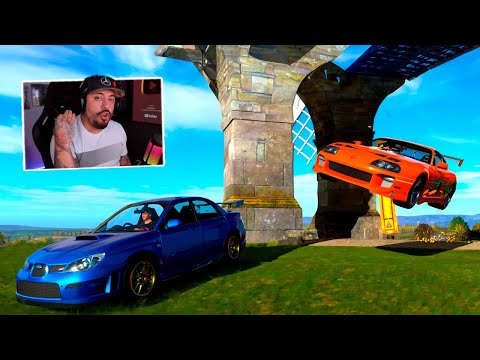 ARREMESSO DE CARROS NO MOINHO - FORZA HORIZON 4