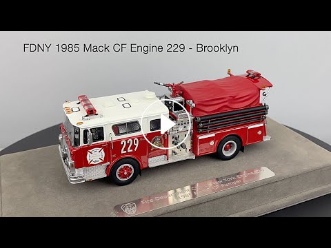 FDNY 1985 Mack CF Engine 229 - Brooklyn