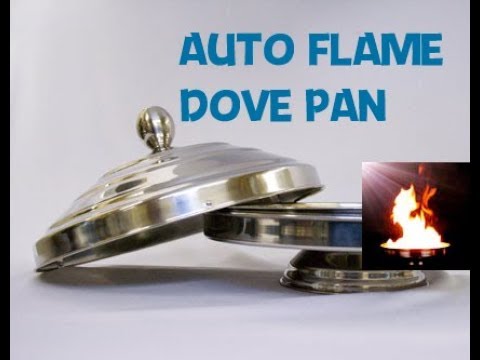 AUTO FLAME ELECTRONIC DOVE PAN DOUBLE - DAYTONA MAGIC