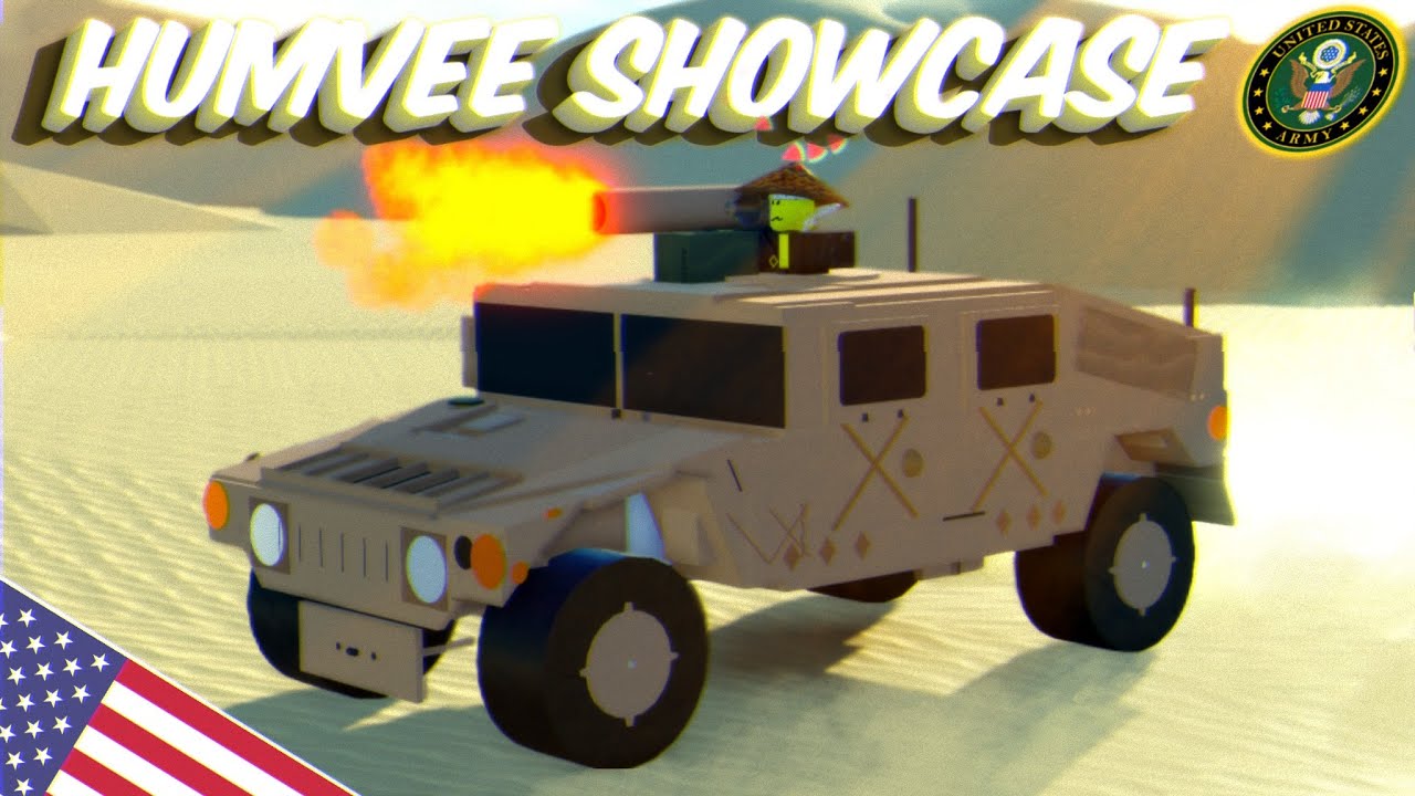 Humvee - Showcase // Roblox Plane Crazy