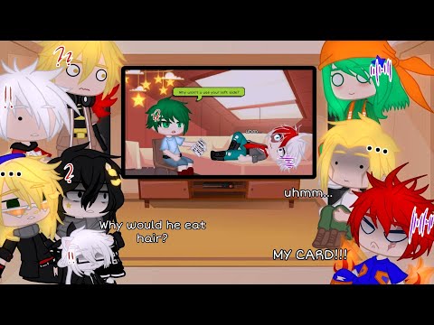 Pro Heroes reacts to “ Deku being Todoroki's Therapist ” || BNHA/MHA || Requested || 🥀 Gacha Club 🥀