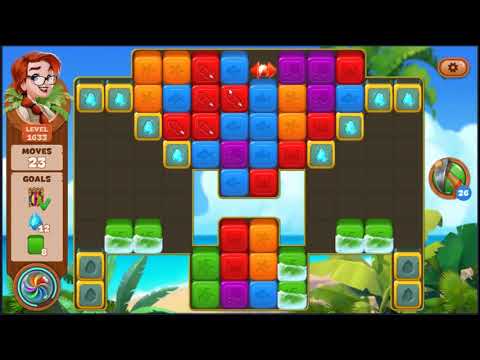 Lost Island Blast Adventure Level 1633 - NO BOOSTERS 🏝️ | SKILLGAMING ✔️