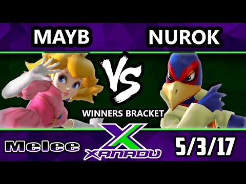 Xanadu 200 - Nurok (Falco) Vs. Mayb (Peach) SSBM Tournament - Smash Melee