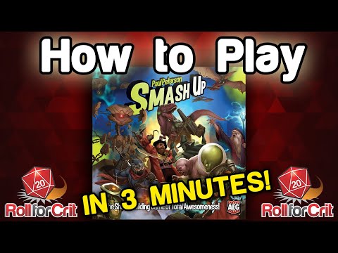 How to Play Smash Up | Roll for Crit