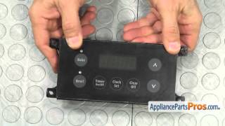 How To: Frigidaire/Electrolux Control Overlay 316220729