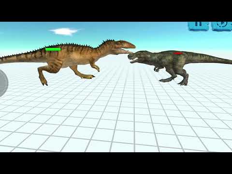 Carcharodontosaurus Vs All Carnivore Dinosaur Skin #dinosaurs #arbs