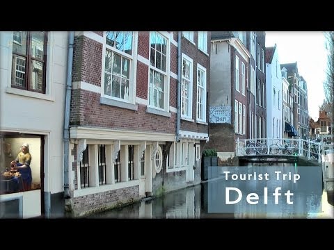 Delft in Holland, the tourist city tour